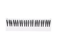 NOENNULL Piano Key Coat Rack, Nordic Style Piano Coat Rack Rack Bail Bail Back Hook Piano Diseño de la Llave de la Llaver