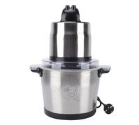 NOENNULL Procesador de Alimentos, 1000W 6L Picadora de Carne Eléctrica Comercial Picadora de Verduras, Procesador de Alimentos de Acero Inoxidable con Motor de 28000 RPM para Carne, Nueces, (Enchufe