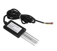 NOENNULL Sensor de Temperatura y Humedad PH NPK del Suelo para una Evaluación Precisa del Suelo para Experimentos Científicos, Invernaderos y Cultivo de Plantas - Plástico+acero - 5.4x1.8in