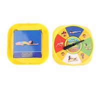 NOENNULL Tarjetas de posturas de yoga para niños, 54 tarjetas de ejercicios de yoga para padres e hijos, tarjetas interactivas de fitness y entrenamiento de cuerpo completo para principiantes a