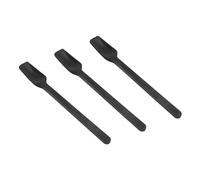 NOENNULL Utensilios de Cocina Resistentes Al Calor Determinados de la Espátula del Silicón del Diseño Inconsútil para Hornear Mezclando 7.5in 3pcs