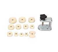 NOENNULL Watch Press Set Metal, Alta Precisión Guardia Volver - Funda para herramientas de reparación de relojes con delicado resorte de compresión, forma de plástico duradero, estable y alta