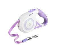 Noerden Flexi Leash - Correa retráctil LED, Luces LED, 5 m, para Perros de hasta 50 kg