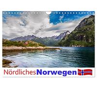 Nördliches Norwegen (Wandkalender 2026 DIN A4 quer), CALVENDO Monatskalender: Ein Kalender mit Fotografien aus dem nördlichen Norwegen im Bereich der Lofoten bis Tromsø.