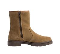 NOESLOMISMO BY DILEMA Botas Safari Hombre Piel Serraje con Forro Borreguito y Cremallera - Desert Boots Ante Hechas a Mano en España - Carapijos Invierno Suela Crepe, Cómodas para Andar y Campo