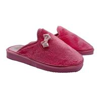NOESLOMISMO BY DILEMA Zapatillas de casa para mujer Pantuflas cerradas con cuña y felpa suave Chinelos térmicos de invierno tipo slipper Calzado cómodo y acolchado para hogar o hotel