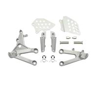 NOEyoue Pedal De Motocicleta para CBR600RR 2007 2008 2009 2010 2011 2012 2013 2014 Reposapiés Delantero De Motocicleta Reposapiés con Soportes Reposapiés De Motocicleta Ajustable