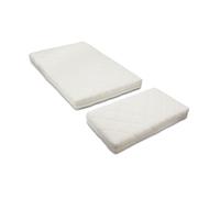 Nofred Colchón Form para cama baby y junior 2 piezas Blanco