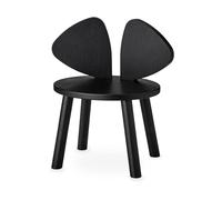 Nofred Silla infantil Mouse Chair Negro