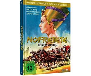 Nofretete - Königin vom Nil - Extended-Edition (Limited Mediabook, Blu-ray+DVD, in HD neu abgetastet) [Alemania] [Blu-ray]