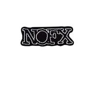 Nofx Silver Punkrock Melodic Hardcore Band_1 parche patch bordado con logotipo para planchar de hierro en apliques