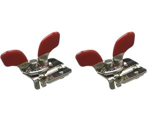 Nogent Super Kim Abrelatas Manual, Acero/Mariposa Plastificado, Rojo, Centimeters (Paquete de 2)