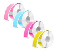 Nogeqi 640 cintas de etiquetas D30, papel de etiquetas de impresora térmica para Phomemo D30 D32 D35 Q30 Q30s Q31, 12 x 40 mm (0.47 x 1.57 pulgadas), etiquetas autoadhesivas de repuesto para etiquetas