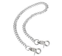 Nogeqi Punk Hosenkette Herren Damen Hose Kette Hip Hop Wallet Chain, Metall Hosenketten Jeanskette 50cm für Jeans Brieftasche Kette DIY Herren und Damen, Einheitsgrösse, acero inoxidable, No.