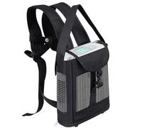 Nogsay La Mochila portátil de concentrador de oxígeno es Compatible con Inogen One G3 G5 G6,Rove 6 y la máquina de oxígeno Ultraligera Lleva una Bolsa de Red para Viajes al Aire Libre (Negro)