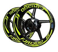 NOHEEU Accesorios Piezas Accesorios De Motocicleta Pegatinas para Ruedas Calcomanías Reflectantes para Llantas Calcomanías Impermeables para Y&amaha Fjr1300 Fjr 1300(Style 3)