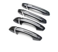 NOHEEU Cubierta De Manija Puerta Lateral Coche, Accesorios Estilo Adhesivo Para Skoda Para Karoq 2017 2018 2019 2020 2021(1)