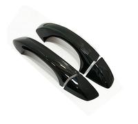NOHEEU Cubierta De Manija Puerta Lateral Coche Cromada Fibra Carbono Negra Accesorios Automóvil Para VW Para Scirocco 3 Mk3 2008-2015(1)