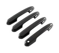 NOHEEU cubierta manija puerta exterior Accesorios Coche Manijas Puerta Exterior Cubierta Embellecedora Para Land Para Cruiser 300 LC300 2022-2023(Glossy Black)