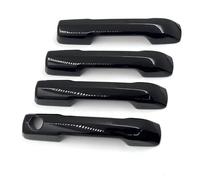 NOHEEU cubierta manija puerta exterior Cubierta Manija Puerta Coche Moldura Exterior Protector Stciker Superpuesto Para Tundra 2022 2023 2024 2025 4 Uds(Style 1)
