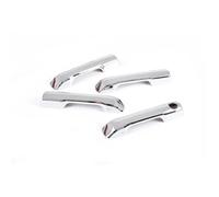 NOHEEU cubierta manija puerta exterior Cubierta Manija Puerta Coche Moldura Exterior Protector Stciker Superpuesto Para Tundra 2022 2023 2024 2025 4 Uds(Style 2)