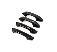 NOHEEU cubierta manija puerta exterior Cubierta Manija Puerta Exterior Coche Pegatina Protectora Decorativa Para Vw Para Golf Mk8 GTE GTD GTI R 2020~2025(Style 1 LHD)