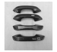 NOHEEU cubierta manija puerta exterior Cubierta Manija Puerta Lateral Coche Adhesivos Embellecedores Para VW Para Multivan T7 VII 2022 2023 2024