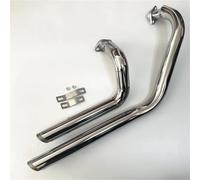 NOHEEU Modificación del Escape De Motocicleta Tubo Escape Completo Compatible para Kawasaki VN800 VN400 Clásica para Vulcan S 800 EN00 S800