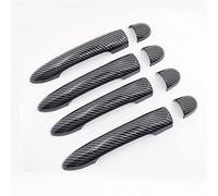 NOHEEU Pegatinas Decorativas Para Coche, Accesorios De Estilo Para Lada Para XRAY Para AvtoVAZ 2015-2019, Cubierta Manija Puerta Fibra Carbono(6)