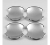 NOHEEU Pegatinas Decorativas Para Coche, Accesorios De Estilo Para Para Civic 2006-2011, Cubierta Manija Puerta Cromada Fibra Carbono(4)