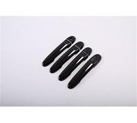 NOHEEU Pegatinas Embellecedoras Para Coche, Accesorios De Estilo Para Nissan Para Cube Z12 2009-2017, Manija Puerta Lateral Cromada Negra, Cubierta Para Taza Y Tazón(2)
