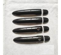 NOHEEU Pegatinas Embellecedoras Para Exterior De Coche, Accesorios Estilo Para Megane 2 Ii MK2, Cubierta Manija Puerta Fibra Carbono, Cubiertas Manijas(11)