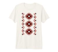 NOI Suntem Romani - Motivos de Arte Popular rumano Tradicional Camiseta Premium