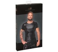 Noir Camisa para hombre Black M