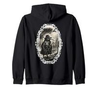 Noir Kiwi Detective Rain Scene Sudadera con Capucha