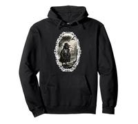 Noir Kiwi Detective Rain Scene Sudadera con Capucha