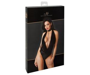 Noir Orgia Exclusive Pearls Body para mujer Negro L