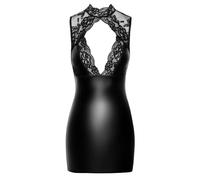 Noir Orgia Vestido para mujer Black L