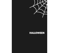 Noir Season: A minimalist Halloween notebook for lovers of simplicity and shadowed charm
