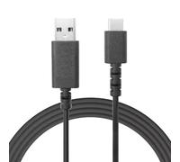 NoirVogel Cable de carga de fecha tipo C, USB C a USB para Logitech G502 X inalámbrico/G502X Plus/G Pro X Superlight 2/G303 Gaming Mouse/G733 Headset/G PRO X2 Headphones/Pro x tkl/Pro X 60/G915X