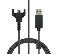 NoirVogel Cable de carga USB (1,8 m), nailon trenzado, para Logitech G403 G703 G900 G903 G Pro Wireless G Pro X Superlight Gaming Mouse, altavoz G560, kayak G Pro, USB a micro USB