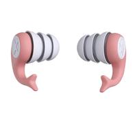 Noise Blocking Ear Plugs - DJ Reusable Silicone Ear Plugs | Soft Reusable Hearing Protector | Water-resistant Noise Canceling Earplugs For Sleep | Silicone Dormitory Sleeping Earplugs Protection