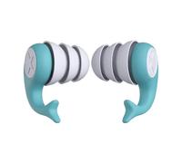 Noise Blocking Ear Plugs, DJ Reusable Silicone Ear Plugs, Waterproof Soft Sound Guard, Hearing Protector for Workplace, Ideal for Loud Environments, 1.02x0.83 inches