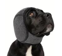 Noise Canceling for Dogs, Dog Calming Ear Wrap, Earmuffs Sound, Adjustable Cover Grooming, Bathing, Blow Drying, Travel and Fireworks (#A,Large)
