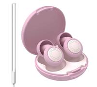 Noise Cancelling Ear Plugs, Reusable Soft Silicone Sleeping Earplugs, Hearing Protection Sound Blockers for Concerts Snoring Travel Studying Meditation Workplace and Home