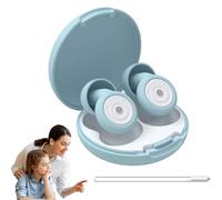 Noise Cancelling Ear Plugs, Reusable Soft Silicone Sleeping Earplugs, Hearing Protection Sound Blockers for Concierts Snoring Travel Studying Meditation Workplace and Home