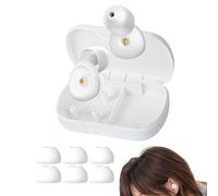 Noise Cancelling Ear Plugs | Silicone Hearing Protection Earplugs | Reusable Soft Ear Plugs | for Sleeping Snoring Travel Airplane Work Concert Festival Motorcycle Construction Focus