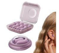 Noise Cancelling Ear Plugs, Sound Blocking Studying Earplugs for Light Sleepers and Students, Reusable Comfortable Hearing Protection, Ear Plugs for Home, Office, Travel, Bedtime, Airplane, Concerts