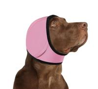 Noise Cancelling Ear Wrap, Dog No Shake Ear Muffs Noise Protection Firework Thunder Vacuum, Adjustable Calming Dog Ear Protection, Soft Breathable for Grooming, for Grooming Bathing & Swimming (3,S)