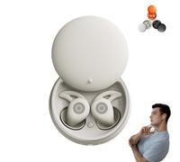 Noise Cancelling Earplugs for Sleep,Anti Snoring Headphones for Side Sleepers, Mini Bluetooth Sleepbuds,Ultra Comfortable & Noiseless Sleeping with ANC, Mini Bluetooth Sleepbuds with 24h Battery-B